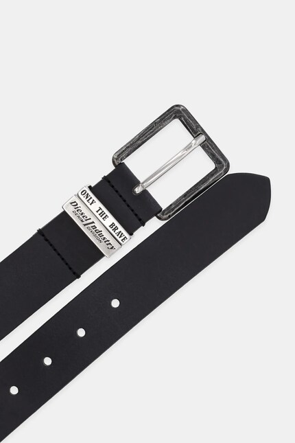 Ремень Diesel DIESEL LOGO B-GUARANTEE-A belt мужской цвет чёрный