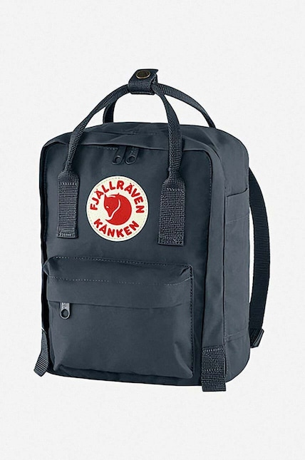 kanken mini backpack uncle blue KNKEN Tilasol It comes with a sitting pad that is stored in the inside back pocket Fjllrven Re-Knken UN Blue Backpack