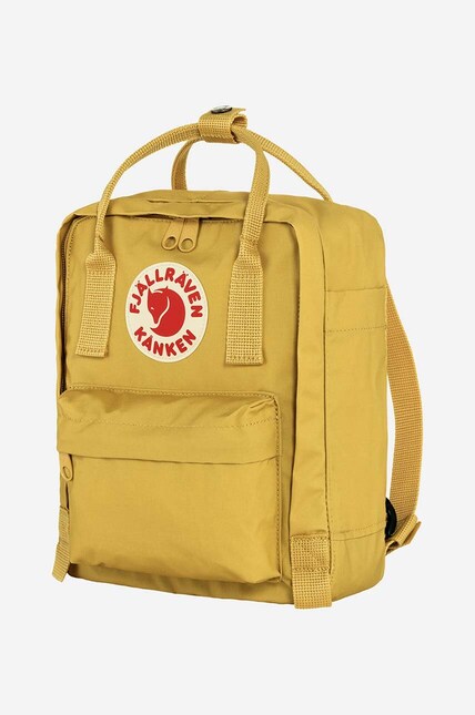 fjallraven kanken mini backpack yellow Carried as a backpack or a bag via covertible straps Fjallraven Kanken Mini Backpack Navy/Warm