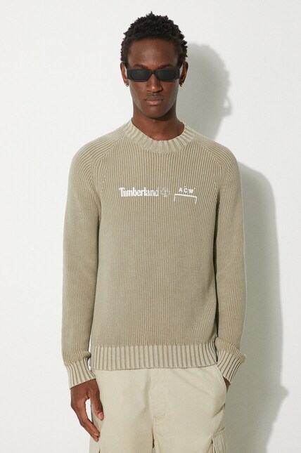 A-COLD-WALL* cotton jumper green color at PRM US
