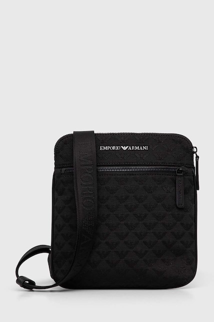 EMPORIO ARMANI バッグ Emporio Armani borseta barbati, culoarea negru | ANSWEAR.ro