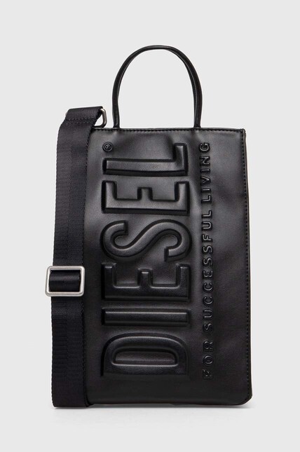 Сумка Diesel цвет чёрный | ANSWEAR.ua