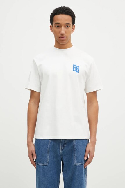 Ader Error t-shirt men's white color with a print BMSGFYTS0104OW
