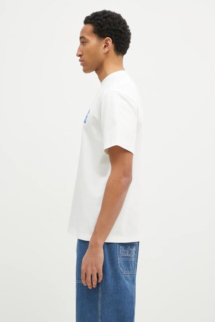 Ader Error t-shirt men's white color with a print BMSGFYTS0104OW