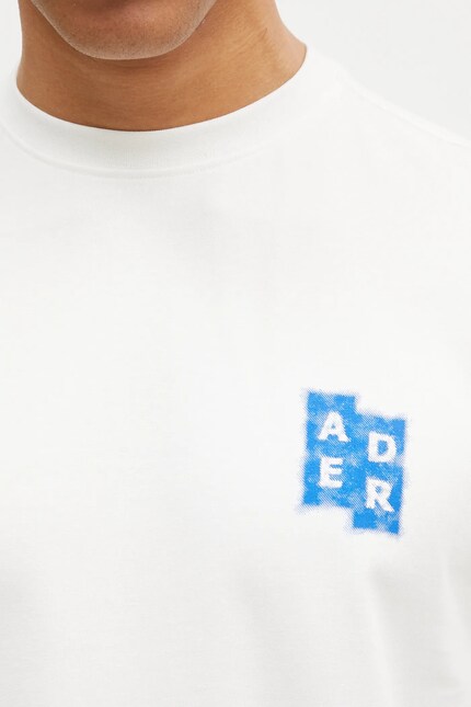 Ader Error t-shirt men's white color with a print BMSGFYTS0104OW