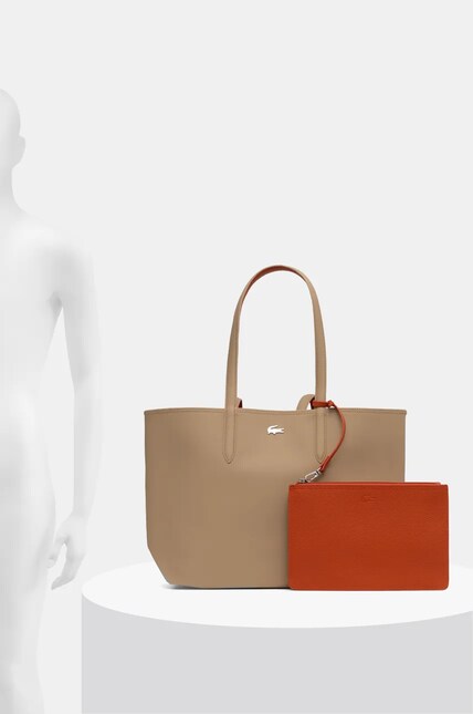 Lacoste reversible bag Women's beige NF2142AA at PRM US
