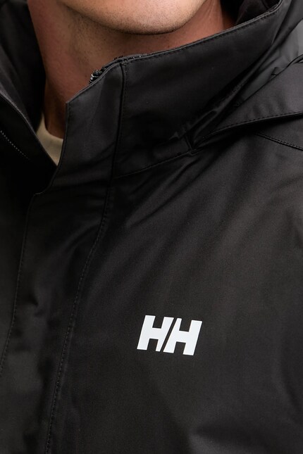 Helly Hansen jacket DUBLINER INSULATED JACKET men's black color