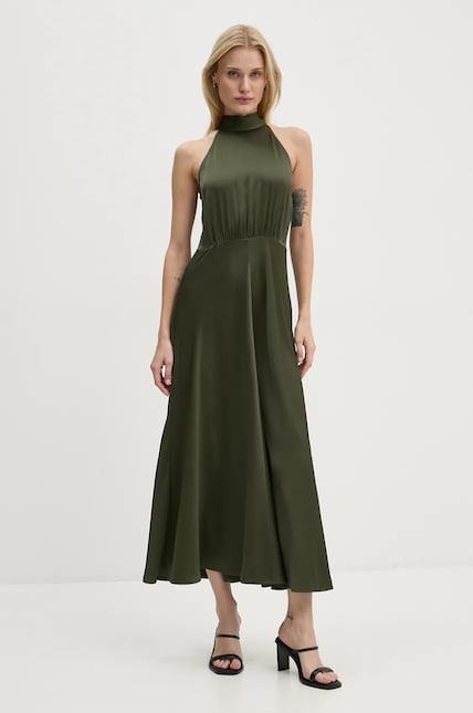 Samsoe Samsoe dress Rheo green color F20500071 at PRM US Samsoe Samsoe dress Rheo green color F20500071 at PRM US