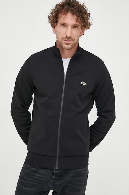 Кофта Lacoste цвет чёрный однотонная SH9622 | ANSWEAR.ua