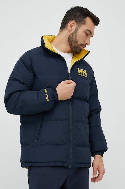 Helly Hansen ネイビー ダウンジャケット Mサイズ Helly Hansen reversible jacket men's navy blue color at PRM US