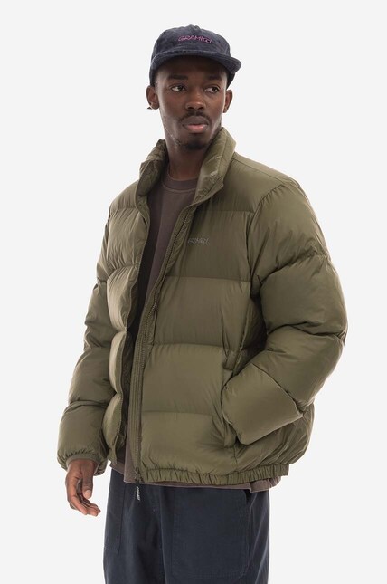 Gramicci down jacket Down Puffer Jacket men's green color at PRM US