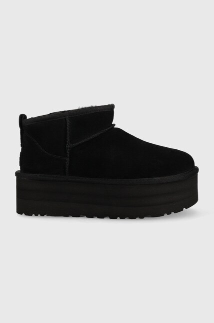 UGG Classic Ultra Mini Platform Boot Black 1135092.BLK at PRM US