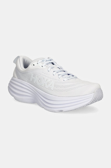 HOKA ホカ ONE ONE BONDI 8 ホワイト スニーカー 23 Hoka One One Bondi 8 Triple White 1123202 at PRM US