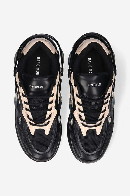Raf Simons sneakers Cylon-21 HR740010L 3301 black color at PRM US