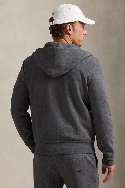 Polo Ralph Lauren zip-up hoodie gray 710881517 at PRM US