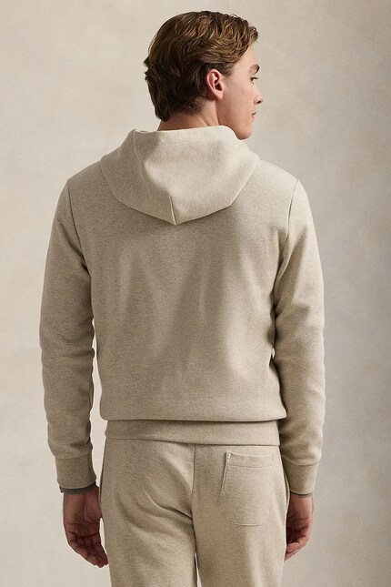 Polo Ralph Lauren sweatshirt men's green color hooded smooth