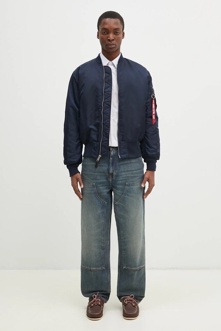 Alpha Industries jacket Bomber & Flightjackets MA-1 men's navy