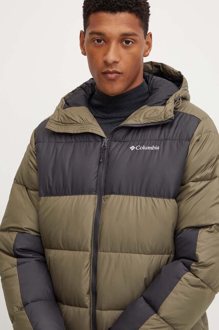 Columbia jacket men's green color at PRM US
