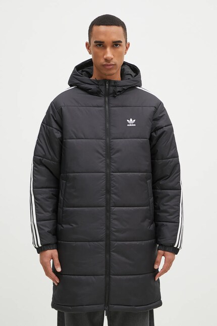 Куртка adidas Originals мужская цвет чёрный зимняя на PRM