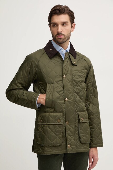 Куртка Barbour Ashby Quilt мужская цвет чёрный переходная MQU1638