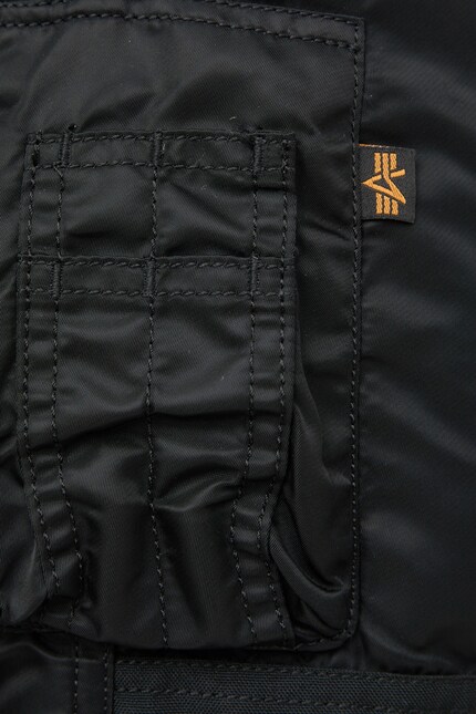 Alpha Industries parka N3B Airborne men's black color 188141.03 at