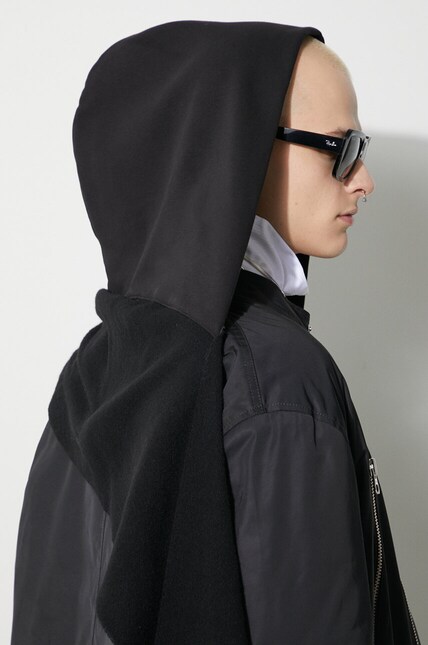 MM6 Maison Margiela jacket Sportsjacket men's black color