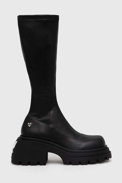 Naked Wolfe boots Scar women's black color at PRM US