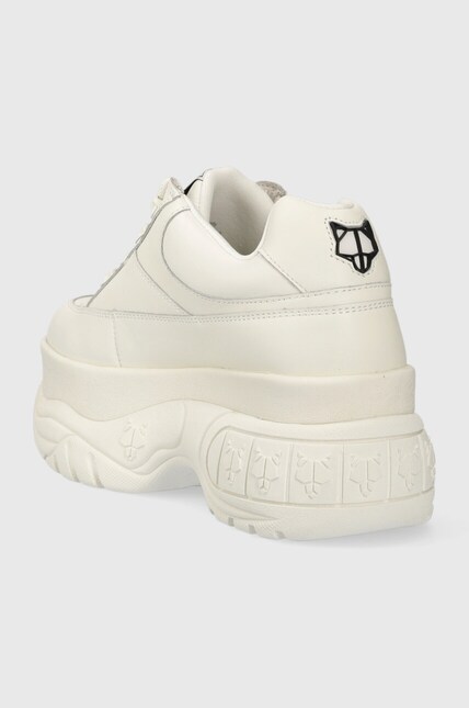 Naked Wolfe leather sneakers Sporty white color at PRM US