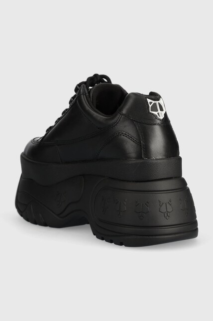 Naked Wolfe leather sneakers Sprinter black color at PRM US