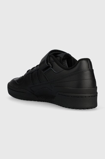adidas Originals leather sneakers Forum Low black color GV9766 at