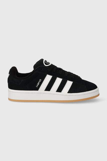 adidas gazelle silver green womens adidas Originals Campus 00s Kids Shoes - Black / White main image 1