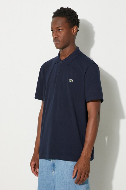 Lacoste polo shirt men's navy blue color at PRM US