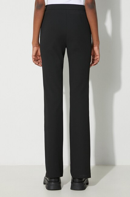 Heron Preston trousers Gabardine Zip Pants women's black color
