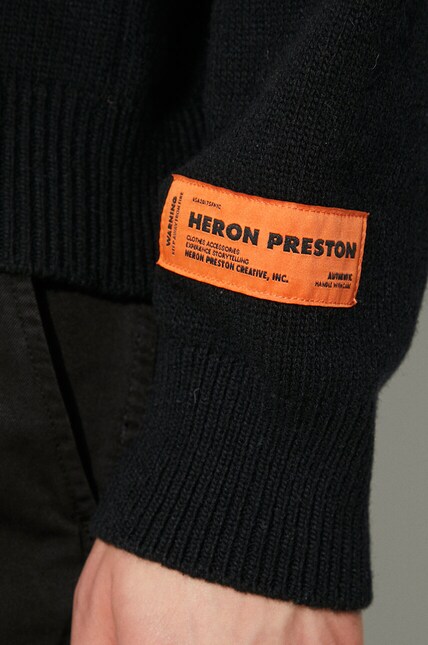 ●新品/正規品● Heron Preston "DSNY " スエット Heron Preston Gray 'Heron' Sweatshirt Heron Preston