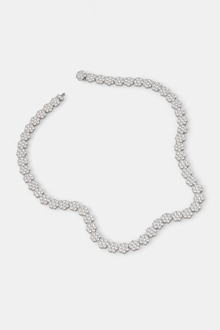 HATTON LABS silver necklace Daisy Tennis Chain S PRM EU