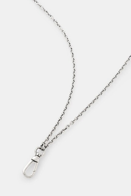 NEIGHBORHOOD silver necklace Swivel Hook Necklace 242IVNH.AC01 at