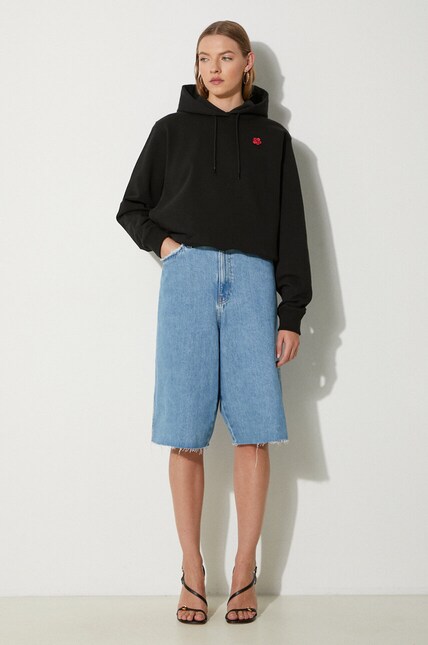 KENZO トップス Kenzo sweatshirt Gots Boke Oversized Hoodie men's black color