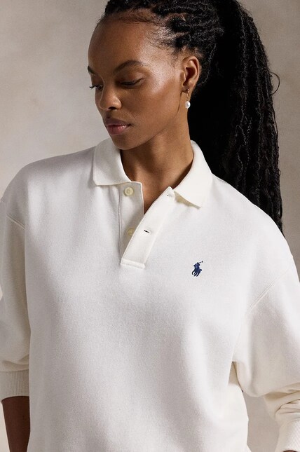 Polo Ralph Lauren кофта для женщин с хлопком белая 211947966