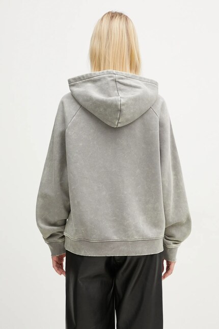 adidas Originals sweatshirt Wash Hoodie women's gray color hooded