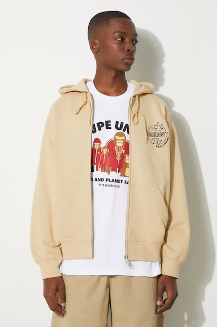 Carhartt WIP cotton sweatshirt Hooded Ablaze Jacket PRM EU