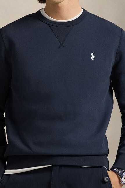Polo Ralph Lauren sweatshirt men's navy blue color smooth