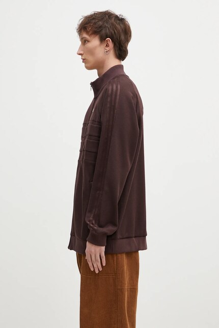 adidas ブラウン ジップアップジャケット Buy Adidas Originals Brown Adicolor Classics Firebird Track Top