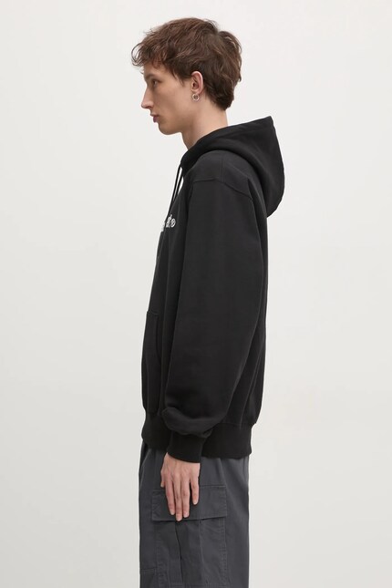 thisisneverthat cotton sweatshirt T-Logo Hoodie men's black color