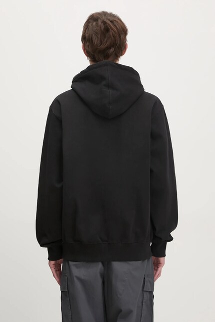 thisisneverthat cotton sweatshirt T-Logo Hoodie men's black color