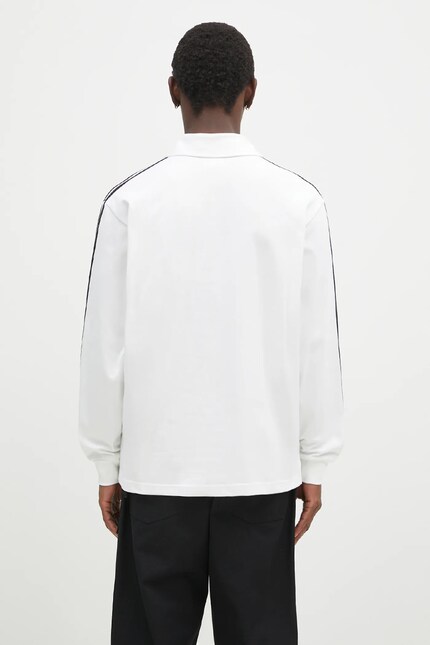 adidas Originals cotton longsleeve top white color IZ2459 at PRM US