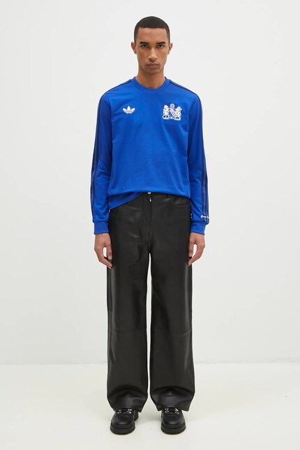 Лонгслив adidas Manchester United GB Jsyls мужской с аппликацией