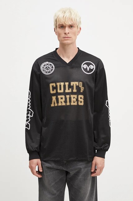 Aries longsleeve shirt Cult Leader Airtex Longsleeve Tee PRM EU