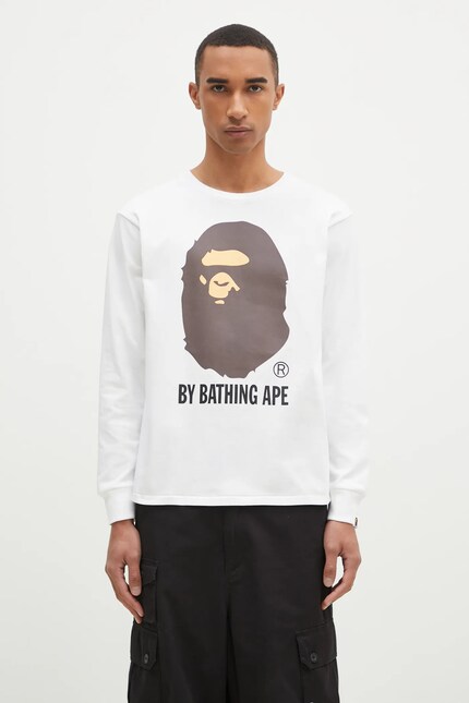 A Bathing Ape cotton longsleeve top By Bathing Ape Longsleeve
