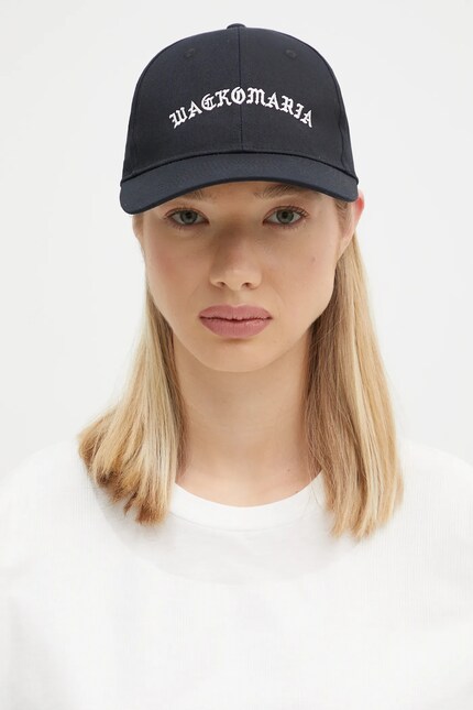 Wacko Maria baseball cap 6 Panel Cap black color smooth 24FW-WMA
