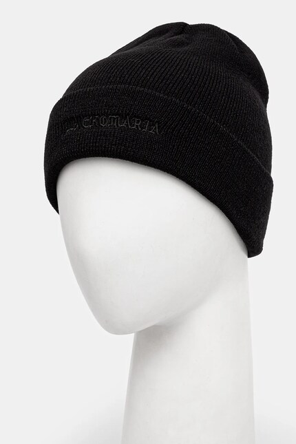 WACKO MARIA / KNIT WATCH CAP 試着のみ! Wacko Maria beanie Knit Watch Cap black color 24FW-WMA-CP05 at PRM US